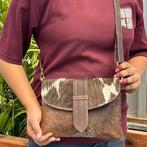 Bulk Purchase Designer Cowhide Crossbody Bag High Quality Genuine Leather Women's Shoulder Bas Luxury Large-Capacity Handbags - Product Image 2
