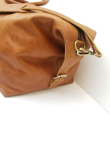 Bolsas de Viaje Plegables Ligeras de Cuero Genuino Hechas en Pakistán, de Alta Calidad para Guardar Ropa - Product Image 2