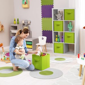 Boîte en tissu fonctionnelle fabriquée au Vietnam pour les projets scolaires Paniers et bacs pratiques - Product Image 1