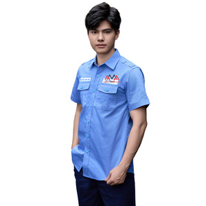 เครื่องแบบชุดทำงานสีฟ้าสีดำ - Product Image 1