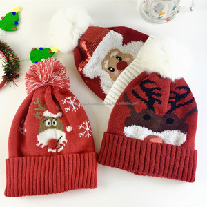Gorro de Punto Unisex, 100% Acrílico, Diseño Animal, Bordado Jacquard, Pedrería, Estilo Casual para Invierno, Uso en Exteriores, Estilo Urbano - Product Image 3