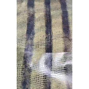 Genuine Buffalo <b>Leather</b> Split Stripes Pattern Vintage Wind Proof Handbag Accessories Embossed Grain Texture Customizable - Product Image 6
