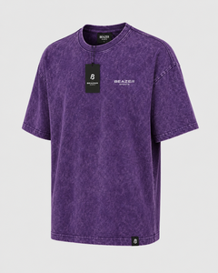Camiseta Oversize para Hombre, Estilo Vintage, Servicio OEM, 100% Algodón, Transpirable, de Secado Rápido, Lavado Ácido, con Acabado Mineral, Corte Holgado y Resistente - Product Image 4