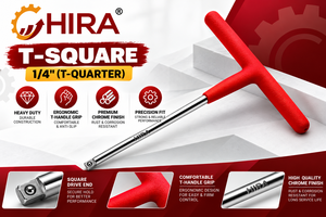 HIRA 51632 ไม้บรรทัดรูปตัว T ขนาด 1/4 นิ้ว (T-Quarter) - Product Image 2