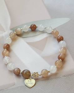 Bracelet en perles de résine design, bijoux faits à la main colorés pour femmes - Product Image 3