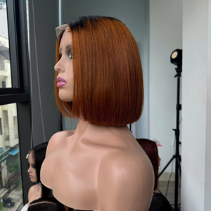 Venta al por mayor 100% para extensiones humanas de tejido vietnamita naranja extremos dobles dibujados hueso recto procesamiento químico ninguno - Product Image 5