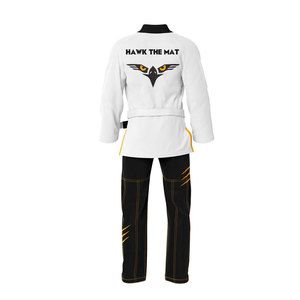 Kimono de Jiu-Jitsu Brésilien (BJJ) 100% Coton Tissage Perlé 450 GSM – Uniforme BJJ Personnalisé Approuvé IBJJF - Product Image 3