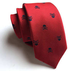 Cravate tissée à rayures jacquard pour homme, bleue, élégante, formelle, pour mariage, soirée, affaires, faite à la main, logo personnalisé. - Product Image 4