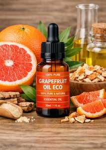 Aceite Esencial de Pomelo 100% Puro, Aceite de Fragancia Cítrica Natural, Extracto de Plantas de Grado Ecológico para Aromaterapia y Masajes - Product Image 2