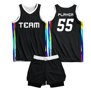 Uniforme de Baloncesto Personalizado de Alta Calidad – Camiseta y Pantalones Cortos Sublimados 100% Poliéster - Product Image 3