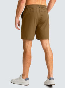Shorts de golf pour hommes, coupe ajustée, tissu extensible doux, 95% polyester, 5% élasthanne, prix imbattable - Product Image 2