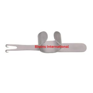 BISONS - Retractor Quirúrgico Manual de Acero Inoxidable Martinez Kilner con Anillo para el Pulgar y 2 Puntas para Rinoplastia - Product Image 2