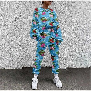 Winter Fashion <b>Tie</b> <b>Dye</b> Women's Tracksuit Drawstring Long Sleeve 2 Piece <b>Set</b> High Waist Running Suit 2021 Casual <b>Sets</b> Sweat Suit - Product Image 5