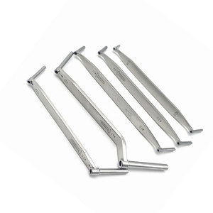 Guía de brocas ortopédicas de doble cabezal para perforación ósea quirúrgica de precisión, manual, de acero inoxidable - Product Image 3