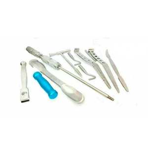 Juego de Instrumentos Ortopédicos Austin Moore y Thompson para Cirugía de Cadera, Instrumentos de Acero SURGINEXA para Uso Veterinario - Product Image 2