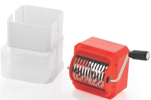 Cortador de plástico compacto, herramienta de cocina manual fácil para cortar chiles verdes y verduras - Product Image 2
