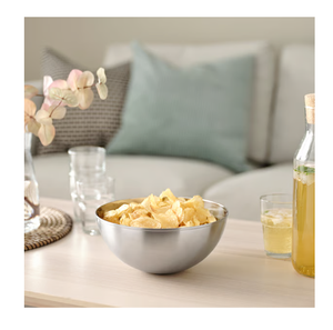 Tazón para Servir Arroz/Fideos/Frutas/Aperitivos de Acero Inoxidable Clásico Ecológico de Fabricación India con un Precio Increíble - Product Image 2