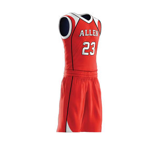 Breathable Basketball Uniform Best Price Basketball Uniform Good <b>Material</b> Affordable Professional Designing Basketball Uniform - Product Image 5