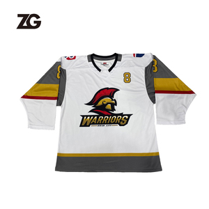 Uniforme de Hockey Personalizado al por Mayor, 100% Poliéster, con Logotipo Personalizado, Cuello de Diamante, Jersey de Hockey sobre Hielo, Calcetines de Hockey sobre Hielo Sublimados - Product Image 5