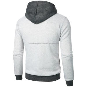 Otoño hombres Zip Up Hoodie Casual manga larga ropa de calle hombres sudaderas ligeras deporte cálido ropa al aire libre chándal hombres - Product Image 3