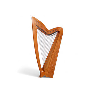 Harpe celtique avec un design irlandais traditionnel et une construction en bois magnifique - Product Image 3