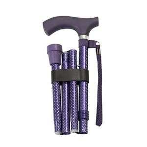 Bastón de Aluminio Moderno, Ligero, Plegable y Ajustable, con Punta de Goma para Defensa Personal, para Personas Mayores, Uso en Exteriores, Venta al Por Mayor - Product Image 3