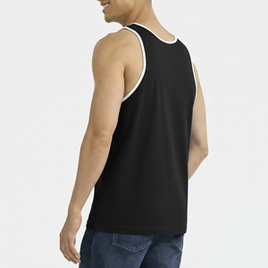 Camisetas sin Mangas para Hombre al por Mayor, de Alta Calidad, con Logotipo Personalizado, Color Sólido, Tallas Grandes, Transpirables, para Gimnasio y Entrenamiento - Product Image 2