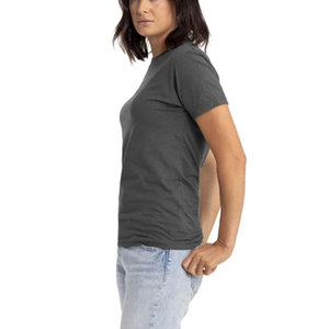 Camiseta de mezcla triple de algodón peinado/rayón (50/25/25) con logotipo personalizado, camiseta individual - Product Image 1