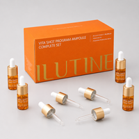 Sérum Liquide Éclaircissant Alpha Arbutine Ampoule Stabilisée Vitamine C Anti-Âge Anti-Rides Blanchissant Éclat du Visage