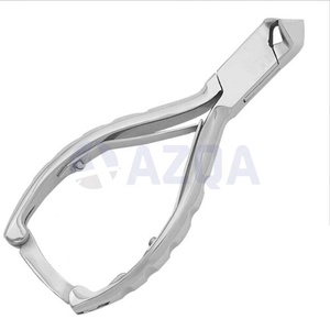 Coupe-ongles en acier inoxydable robuste pour ongles incarnés, lame courbée, avec ressort de maintien pour les soins des doigts et des orteils - Product Image 5