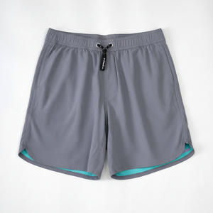 unisex pickleball athleisure Shorts Quick Dry Beach <b>Trunks</b> Drawstring Elastic Waist Mesh Lining Custom logo sports wear - Product Image 3