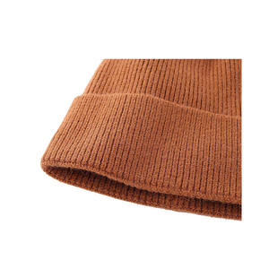 Best Fashion Autumn Winter Season Men Women <b>Beanie</b> Caps / Low MOQ Hot Sale High Quality 100% <b>Wool</b> Adjustable Knitted <b>Beanie</b> Caps - Product Image 4