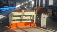 Máquina formadora de rollos para cubierta de suelo de dureza completa Bondek 1000 Popular Pekanbaru, nueva máquina formadora de azulejos de acero, motor para techo