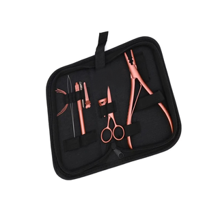 Kits d'outils pour extensions de cheveux Numisma International, pinces en acier inoxydable, prix raisonnable, qualité supérieure, tendance actuelle, personnalisables, très demandés - Product Image 2