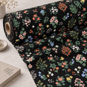 Tela de Popelina de Algodón con Estampado Floral, Textil Suave y Transpirable para Ropa de Cama, Fundas de Almohada, Cortinas y Decoración del Hogar - Product Image 5
