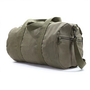 Navrit Creation Sac de sport en toile 7 pouces Grande capacité Multifonctionnel Doublure en polyester Fermeture à glissière DUF-101 - Product Image 1