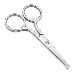 QORVEX INSTRUMENTS Tijeras Profesionales de Acero Inoxidable con Punta Curva para Cutículas, Maquillaje y Cuidado Personal, Lujosas, para Nariz y Víbricas - Product Image 2