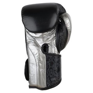 ถุงมือชกมวย MMA คุณภาพสูง ระบายอากาศได้ดี ผลิตตามแบบ OEM ODM ออกแบบใหม่ โลโก้สั่งทำได้ หนัง PU พิมพ์ลาย พร้อมเชือกผูก ซับเหงื่อ - Product Image 3