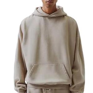 Custom Boxy Baggy Hooded Unisex <b>Thick</b> 420GSM <b>Fleece</b> Breathable Hommes Streetwear High Quality Polyester Cotton Heavyweight - Product Image 1