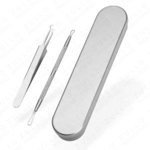 Kit d'outils chirurgicaux de dermatologie pour l'extraction de l'acné et des pores, personnalisable avec logo, multi-pièces - Product Image 4