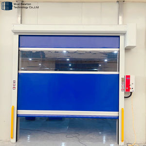 专业制造商软面快速隔热重型工业电动PVC高速门，视野清晰 - Product Image 6