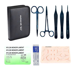 Kit de disección de acero inoxidable, Kit de práctica de entrenamiento de sutura de Cirugía de anatomía, Kit de sutura humana caliente, instrumentos médicos quirúrgicos - Product Image 1