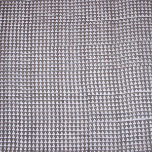 Tissu 100% Coton Imprimé à la Main au Bloc, au Mètre, Motif Floral Beige et Blanc, pour Robes, Kurta, Chemises, Décoration Intérieure, Matériel de Couture DIY - Product Image 4