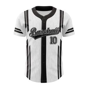 Camiseta de Béisbol Personalizada 2025, Sublimada, Transpirable, Resistente al Viento, de Secado Rápido, con Cuello en V, para Hombre, con Nombre del Equipo, Logotipo, Número, Impresión Deportiva, 100% - Product Image 1