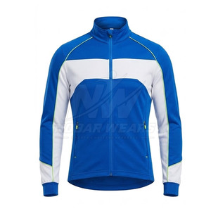 Chaqueta de Ciclismo Funcional con Superficie Resistente al Viento, Diseño Ligero, Cierre Frontal Completo, Tejido Transpirable y Apariencia Deportiva - Product Image 2