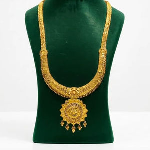 Juego de Joyería de 4 Piezas Chapado en Oro de 24K Hecho a Mano para Mujer, Ideal para Fiestas, Bodas y Regalos, Brillante, Elegante, Moderno y Tradicional - Product Image 1