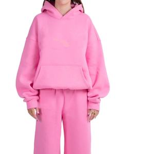 Chándal de alta calidad, cómodo y elegante, perfecto para ropa informal y deportiva, entrenamiento de lana, ajuste holgado, conjuntos de mujer a precio barato - Product Image 1