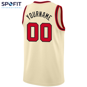 Camiseta de Baloncesto Personalizada, Transpirable, Talla Grande, de Poliéster, de Alta Calidad, Cosida, de Secado Rápido, Antibacteriana, para Equipos - Product Image 3