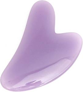 Planche de massage Gua Sha en résine écologique, faite à la main FAIZA CRAFT, forme personnalisée, outils de lifting du visage et de massage facial - Product Image 4