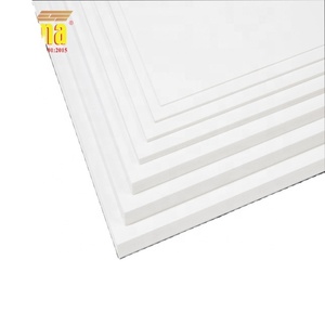 Panneau en mousse PVC WPC Pima, épaisseur 10 mm, densité 0,6 g/cm3, couleur blanche, panneaux ignifuges, portes d'armoires, crédences de cuisine - Product Image 3